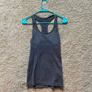 swift tech racer back grey size 4